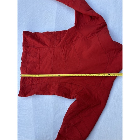 Patagonia Jacket Womens M Red Down Puffer Sweater Nano Air Outdoor Hiking - Picture 7 of 7